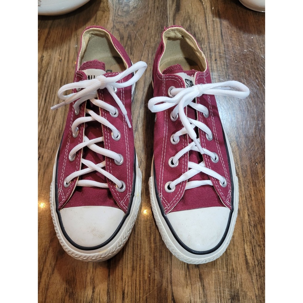 all star converse men size‎ 4 red/burgundy